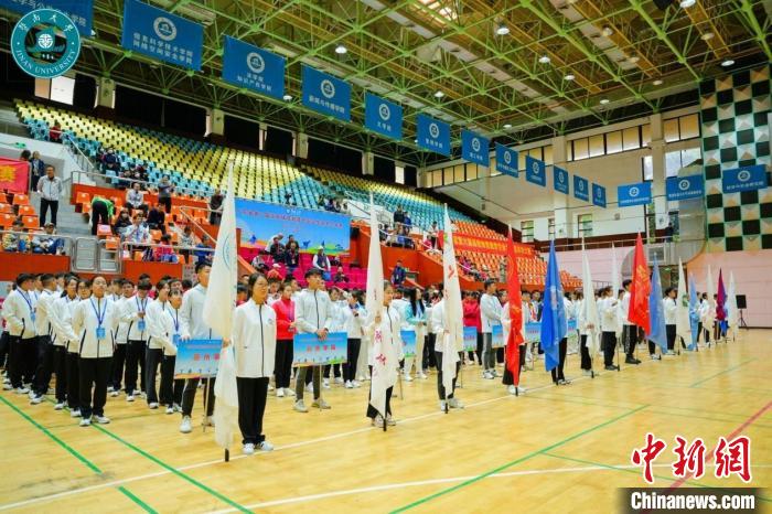 广东省高校体育教育专业学生基本功大赛在暨南